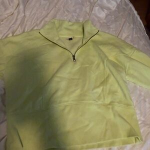 Universal Thread Neon Green Zip-Up Jacket